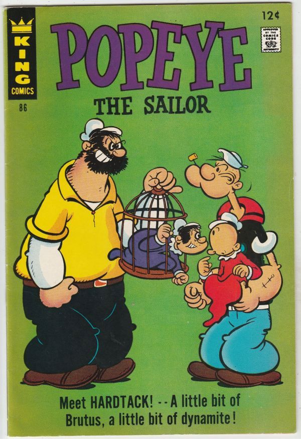 Popeye the Sailor #86 (Jun-67) NM- High-Grade Popeye, Olive Oil