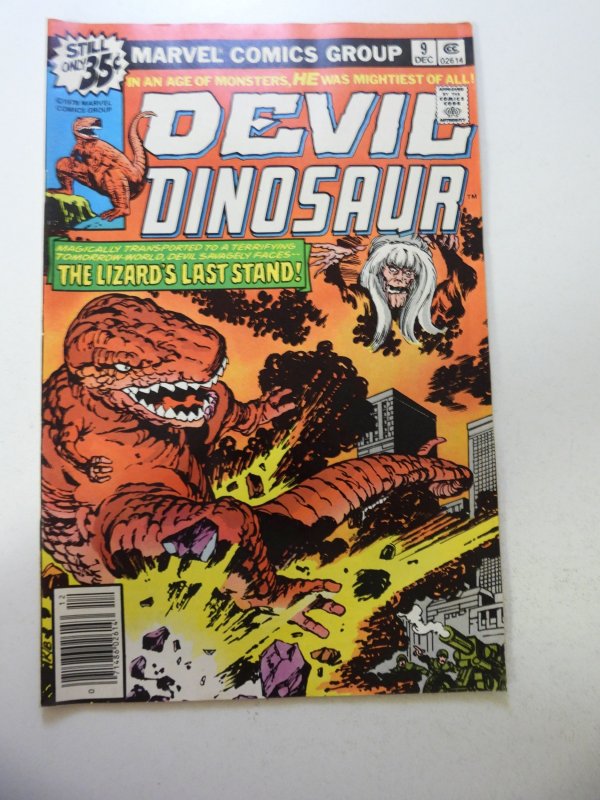 Devil Dinosaur #9 (1978) FN Condition