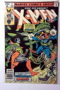 X-Men Annual #4 1980 Marvel Newsstand Cyclops Wolverine Storm Nightcrawler Comic