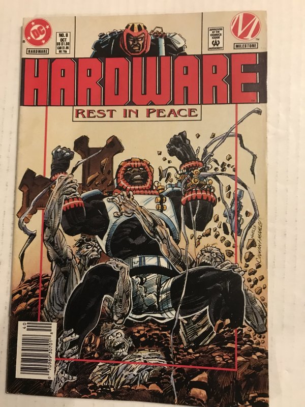 HARDWARE #8 : DC Milestone 10/93 FN/VF; NEWSSTAND;  J.J.Birch art