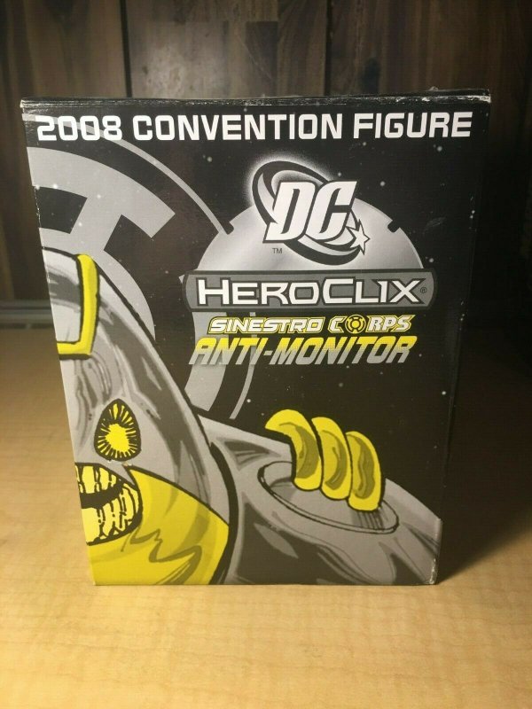 DC Heroclix Sinestro Corps Anti-Monitor 2008 Convention Figure Exclusive MFT4