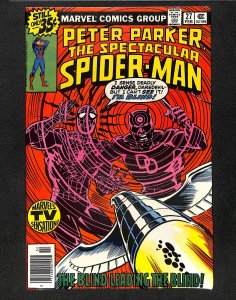 Spectacular Spider-Man #27 NM- 9.2 1st Frank Miller work on Daredevil!