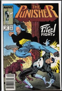 The Punisher #23 Newsstand Edition (1989) Punisher