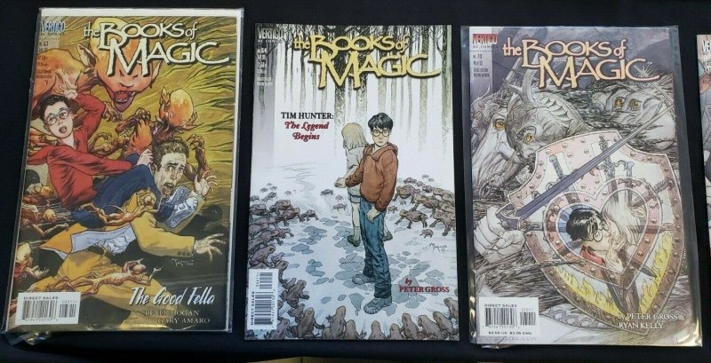 BOOK OF MAGIC 10PC (VF) PLAYGROUNDS, HOMECOMING, A PERFECT WORLD 1995-2000