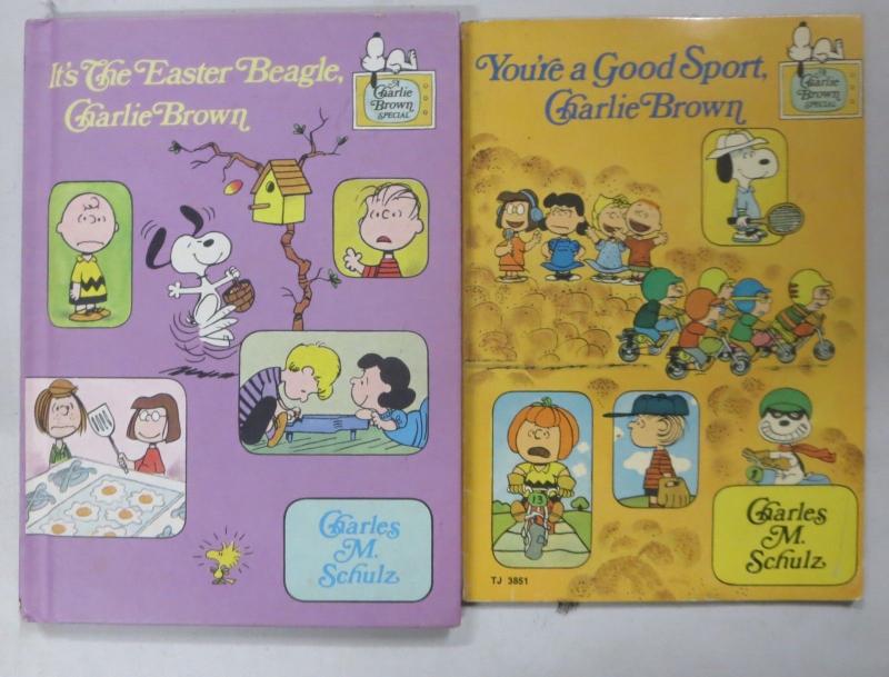 PEANUTS PRINT-EPHEMERA COLLECTION! 16 books! Charlie Brown & Snoopy on the page!