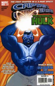 Captain Universe/Hulk #1 VF/NM Marvel - save on shipping - details inside