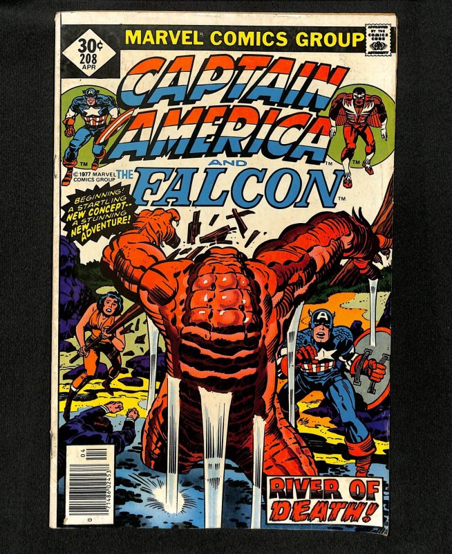 Captain America #208 1st Cameo Arnim Zola!