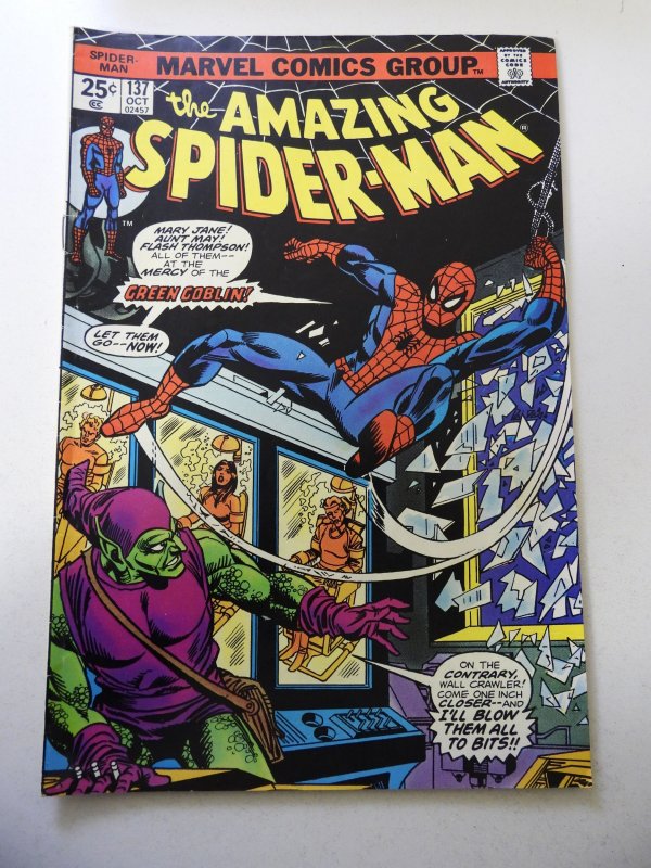The Amazing Spider-Man #137 (1974) VF- Condition MVS Intact