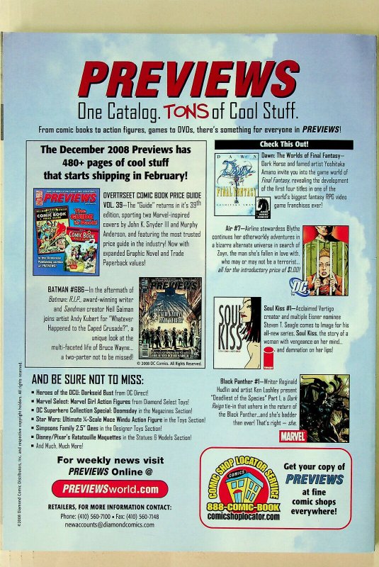 Comic Buyer's Guide #1650 Feb 2009 - Krause Publications
