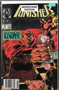 The Punisher #15 Newsstand Edition (1988) Punisher
