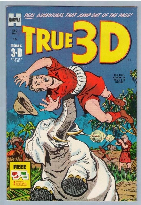 True 3-D 1 Dec 1953 VF-NM (9.0)