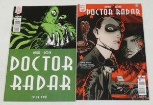 Doctor Radar #1-2 VF/NM complete series Statix Press ; Titan