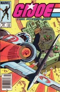 G.I. Joe, A Real American Hero #28 (Newsstand) VF ; Marvel | 1st Print