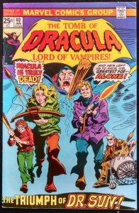 TOMB OF DRACULA #40 FN GENE COLAN