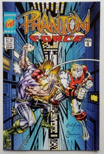 Phantom Force # 4 (1994 Genesis West Comics) Jack Kirby