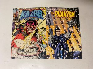 4 MARVEL comic books Night Thrasher #2 Mutant X #3 Ka-Zar #29 Phantom #1 80 KM28