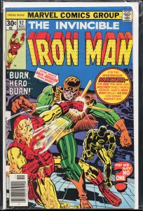 Iron Man #92 (1976) Iron Man