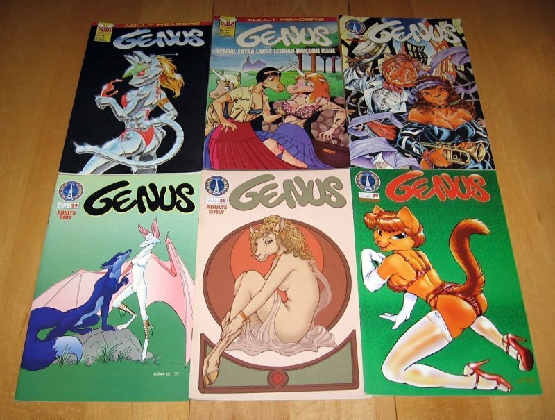 Huge Genus bundle, from Radio ComixSin Factory. 45 issue Furry comics. 1200$ OFF