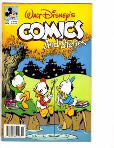 5 Walt Disney's Comics & Stories Disney Comic Books # 565 567 570 575 577 J226