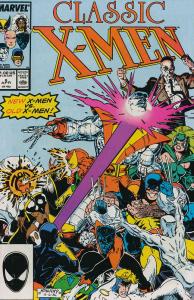 Classic X-Men #8 FN ; Marvel | Art Adams 100