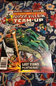 Super-Villain Team-Up #11 (1977)dr doom and red skull