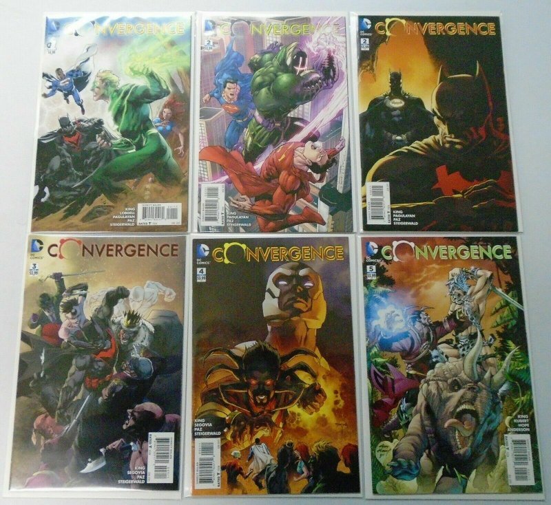 DC Comics - Convergence Set:#1-8 (Some Variants) 8.0 VF (2015)