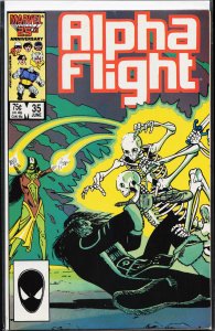 Alpha Flight #35 (1986) Alpha Flight