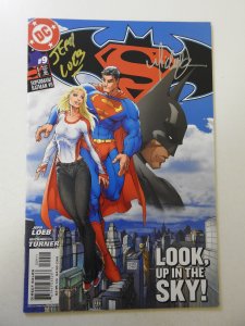 Superman/Batman #9 (2004) FN+ Condition! signed w/ no cert ink bc
