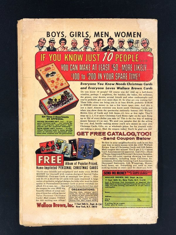 Fantastic Four #43 (1965) Doom Cameo. Frightful Four App