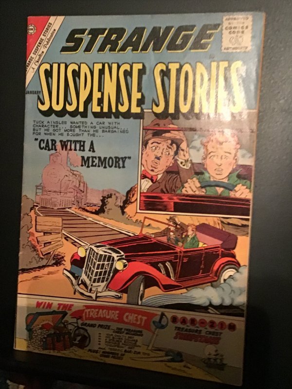 Strange Suspense Stories #51 (1960) Wow! High-grade Steve, Spiderman, Ditko art