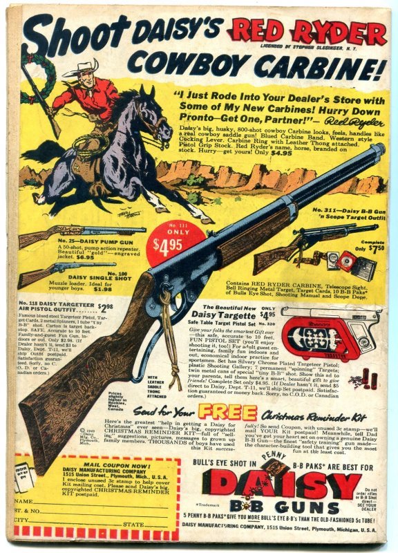 PETER PORKCHOPS #2 1950-DC COMICS-OTTO FEUER ART-RARE VG