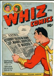 WHIZ  #64 1945-FAWCETT-CAPT MARVEL-SPY SMASHER-IBIS-MARY MARVEL-fn/vf