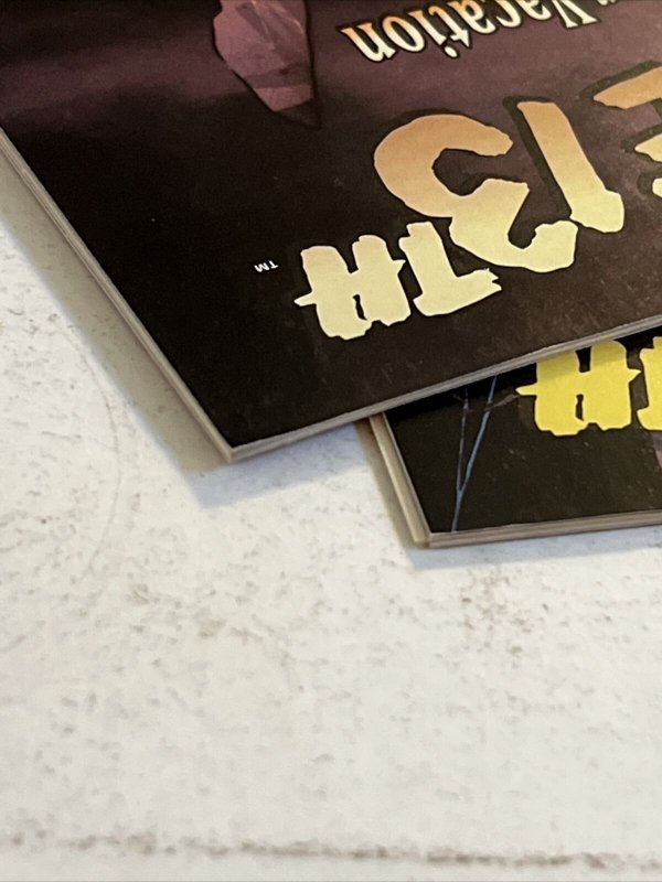 Friday The 13th How I Spent My Summer Vacation Comp Set #1 2 Wildstorm See Pics 