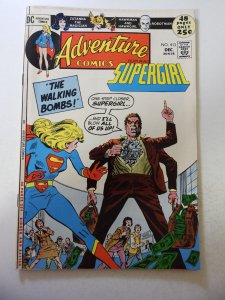 Adventure Comics #413 (1971) VG Condition moisture stain
