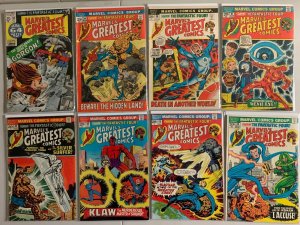 Marvel's Greatest Comics Fantastic Four reprints #33-96 50 diff (1971-81)