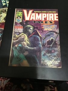 Vampire Tales #3 (1974) Morbius the Living Vampire! Key movie! Astana! FN/VF Wow