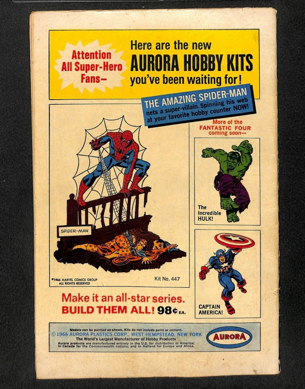 Thor #137 VG+ 4.5 1st Ulik!