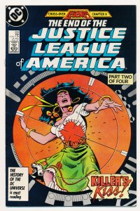 Justice League of America (1960 1st Series DC) #258-261 VF End of the JLA