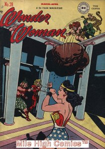 WONDER WOMAN  (1942 Series)  (DC) #28 Very Good Comics Book