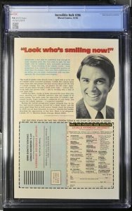 Incredible Hulk #206 1976 Marvel Comics CGC 9.6 White Pages 014