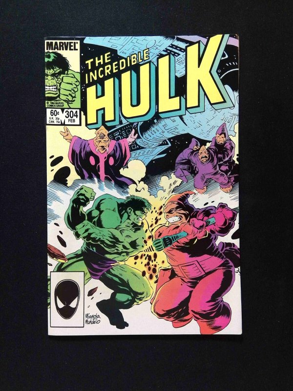 Incredible Hulk #304  Marvel Comics 1985 VF+