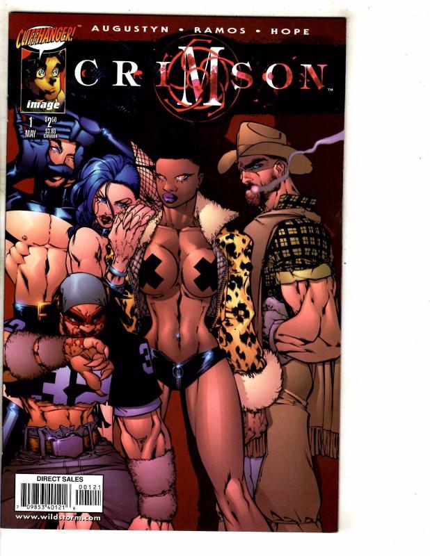 Lot Of 11 Crimson Image Comic Books # 1 (2) 2 (2) 3 4 5 6 7 (3)  Wildstorm J260