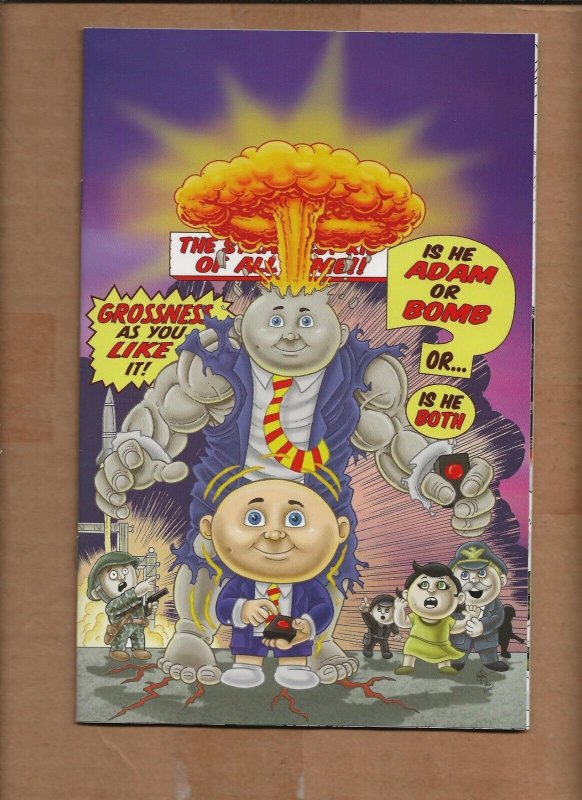 GARBAGE PAIL KIDS  ORIGINS #1 VIRGIN HAESER VARIANT COVER DYNAMITE TOPPS ADAM BO 