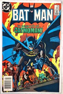 BATMAN 382 (April 1985)  Gil Kane cvr Very Fine+ CATWOMAN