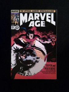Marvel  Age #68  MARVEL Comics 1988 VF+