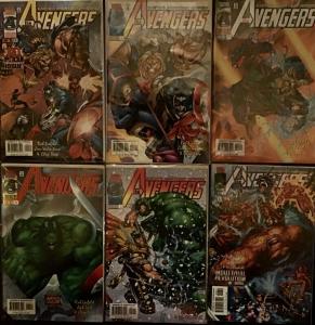 AVENGERS VOLUME 2 (MARVEL)1997 #1-6 NM CONDITION 6 BOOK LOT