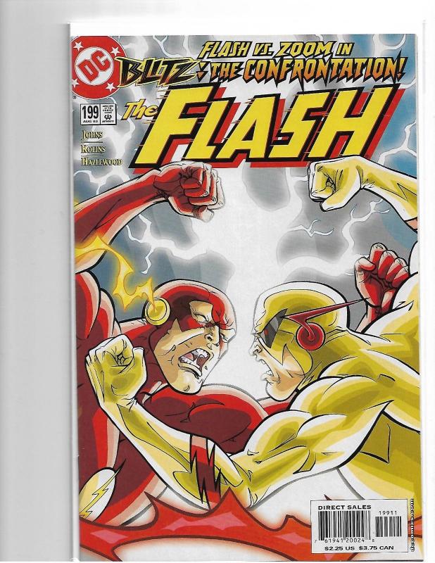 Flash (2nd Series) #199 2003 - NM/NM+ REVERSE FLASH