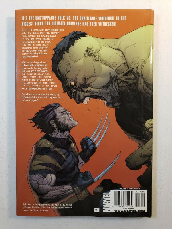 ULTIMATE WOLVERINE VS. THE HULK HARD COVER GRAPHIC NOVEL BRAND NEW CONDITION