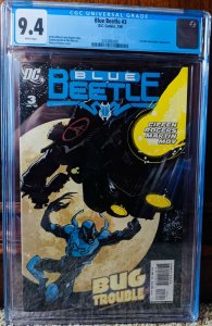 Blue Beetle #3 CGC 9.4 - 1st New Peacemaker.