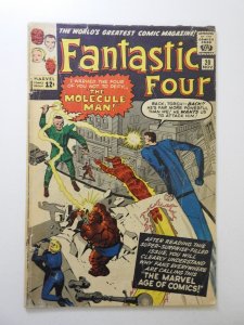 Fantastic Four #20 (1963) GD/VG Condition moisture stain